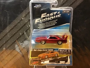 NIP Jada Fast & Furious Build N' Collect 1:64 DieCast Doms Dodge Charger Daytona - Picture 1 of 1