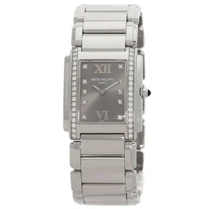 PATEK PHILIPPE TWENTY-4 Diamond Watches 4910/10A-010 Stainless Steel/Stainle... - Picture 1 of 22
