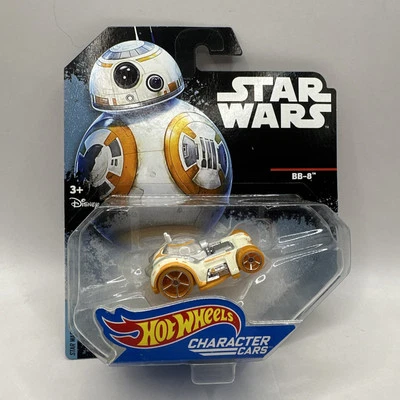 Coche personaje Hot Wheels Star Wars Rogue One BB-8 - droide astromecánico fundido a presión Foto 1 de 3