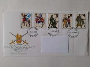 Royal Mail First Day Cover The British Army 1983 - Picture 1 of 1