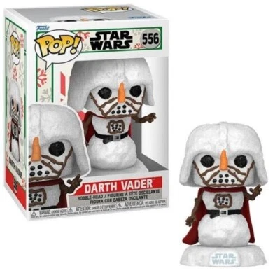 FUNKO POP DARTH VADER STAR WARS PUPAZZO DI NEVE 556 - Immagine 1 di 3