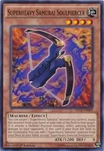 YUGIOH 1A EDICIÓN SECE-EN009 SUPERPESADO SAMURAI NINJA SOULPIERCER CASI COMO NUEVO (NUEVO EN M) - Imagen 1 de 1