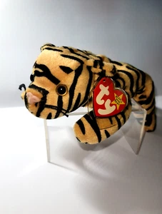 Stripes The Tiger Birth Date June 11, 1995, Collectible Ty Beanie Baby - Picture 1 of 1