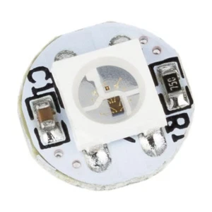 5 x LED WS2812B PCB 10MM RGB DIRECCIONABLE 5V PCB BLANCA ADDRESABLE - Bild 1 von 1