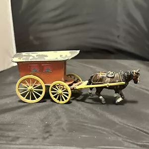 Cavallo e passeggino caravan zingaro Charbens vintage - Foto 1 di 7