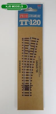 TT Peco TT:120 SL-U1291 Code 55 - kleiner Radius Wahlbeteiligung r/H Punkt - Bild 1 von 2