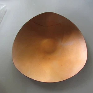9 3/4"  Raw Copper Plate / candy dish  - Picture 1 of 6