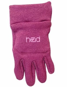 HEAD Kids’ Touchscreen Gloves in Raspberry Heather, Size L - Picture 1 of 4