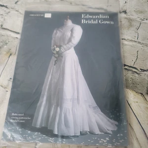 Vintage Folkwear Edwardian Bridal Gown Sewing Pattern #227 Size 6 - 16 - Picture 1 of 2