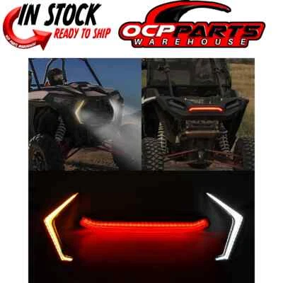 FRONT AND REAR ACCENT FANG LIGHT KIT 2019-2024 POLARIS RZR XP 4 TURBO 1000 - Image 1 of 4