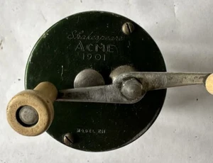 Vintage Casting Reel Shakespeare Acme 1901 Model Green - Picture 1 of 6