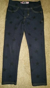 CUTE Lee stretch pull on pants with stars .girls size 4 - Picture 1 of 5