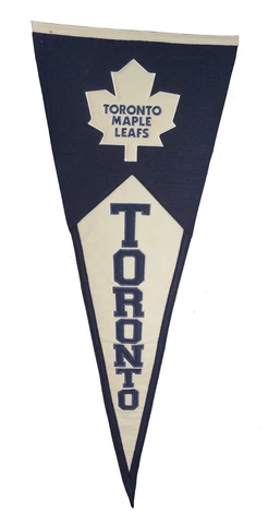 Toronto Maple Leafs NHL GIANT SIZE 17x40 Classic Wool Pennant ~no joke, it's big Cover