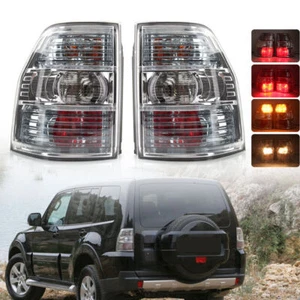 1Pair Tail Lights Rear Brake Lamps Fit For Mitsubishi Pajero V97 2007-2015 LH+RH - Picture 1 of 11