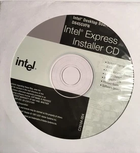 Intel Desktop D845GVFN Express Installer CD - Picture 1 of 2