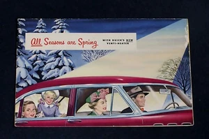 Vtg -   1950 Buick's New Venti-Heater brochure - Picture 1 of 4