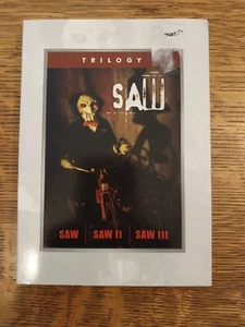 SAW Trilogy DVD Collection Movies 1 2 3 Full Screen Edition 3 Disc Set Brand New - Picture 1 of 4