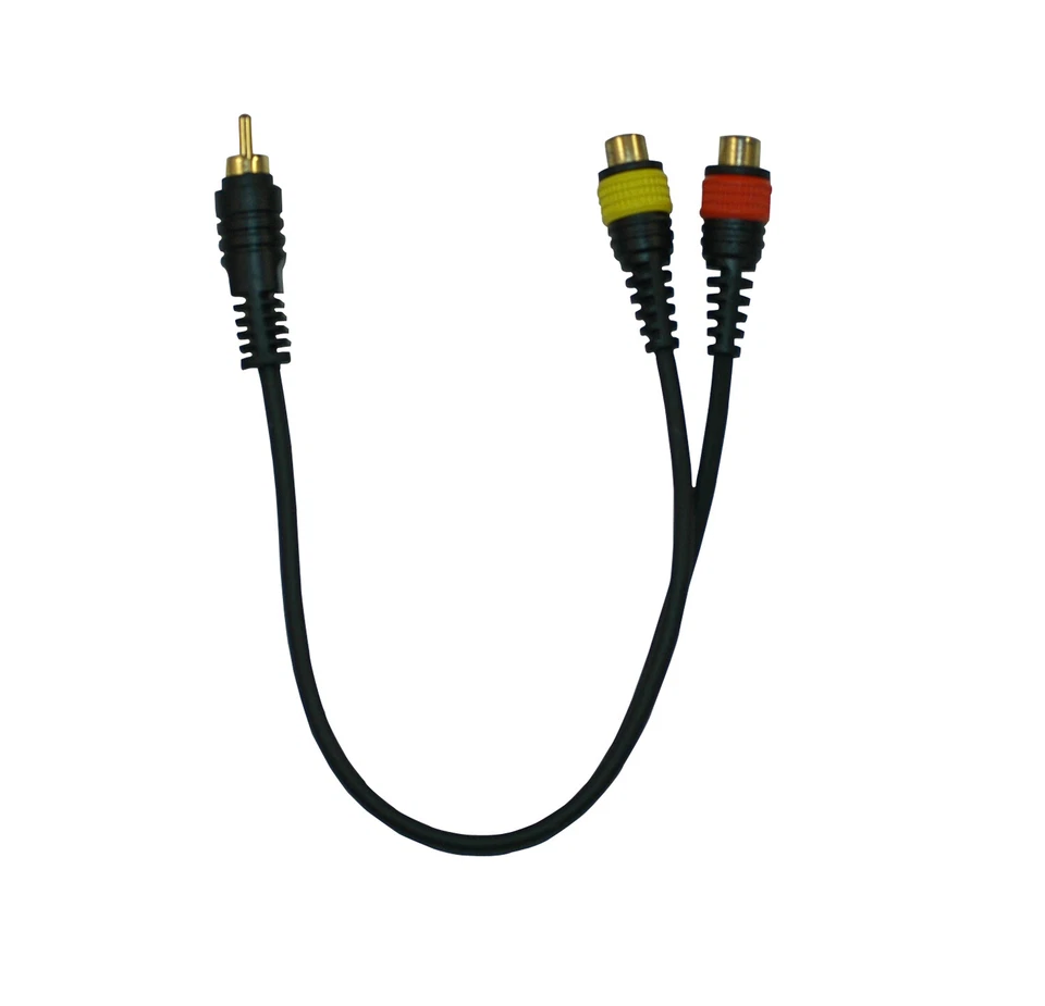 Peavey PV Y 1' - RCA Male to 2) RCA Females - Image 1 of 1