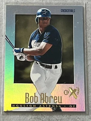 1997 Fleer Skybox eX 2000 Bob Abreu Essential Credentials SSP /299 #75 Astros - Image 1 of 2