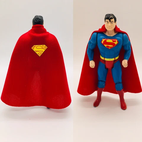 New DC Kenner Super Powers Superman Replica Custom Cape (Cape Only) Long Version Cover