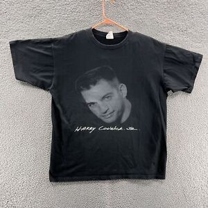 VINTAGE Harry Connick Jr T Shirt Men Extra Large Black 1994 World Tour Made USA
