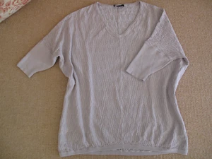 Ilse Jakobsen Sommerpullover, Sand, XL, ca. 44/46/48, Oversize, neuwertig. - Bild 1 von 10