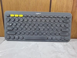 Logitech K380 Multi-Device Ultra Thin Wireless Bluetooth Keyboard Android IOS - Picture 1 of 3