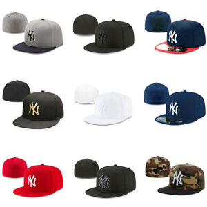 LATEST Hot Mens Womens New York Yankees Baseball Cap Fitted Hat Multi Size