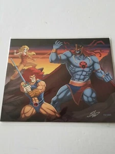 BAM BOX CARTOON THUNDERCATS PRINT SIGNED BY ARTIST STEVEN WAYNE 8 X 10 #093/1000 - Picture 1 of 6