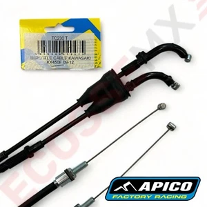 KAWASAKI KX450F APICO THROTTLE CABLE KAWASAKI KX450F 2009-2012 MOTOCROSS - Picture 1 of 3
