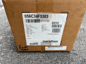 Marathon 056C34F5303 Capacitor-Start General Purpose Motor 1 Hp 115/208-230V New - Picture 1 of 3