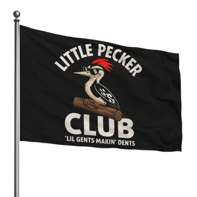 Little Pecker Club Flag 3x5 ft Printed Polyester American Flag Banner Decor NEW - Image 1 of 4