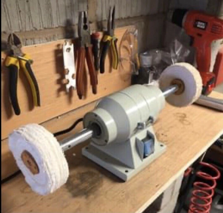 Xmas Gift Ideas For Him Dad  - Metal Bench Polisher Buffer Polishing Kit - Image 1 of 3