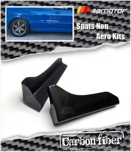 Carbon Fiber Side Skirt Spats fits Mitsubishi Evolution Lancer X EVO 10 Non Aero - Picture 1 of 1
