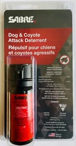 SABRE RED Spray pour Chien avec Flip Top - Force Maximale Taille Professionnelle, 50g - Photo 1 sur 3