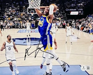 Jonathan Kuminga Signed 8x10 Photo Golden State Warriors Autographed Beckett COA - Picture 1 of 3