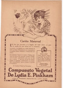Lydia E Pinkham Medicine Company Lynn Massachusetts 1923 Advertisement - Picture 1 of 1