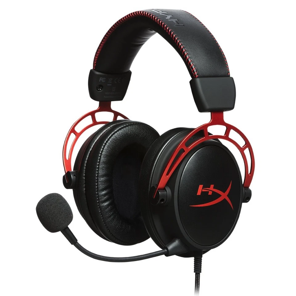 HyperX Cloud Alpha Gaming Headset - Black/Red (/RT6-15648-HX-HSCA-UG) - Image 1 of 1