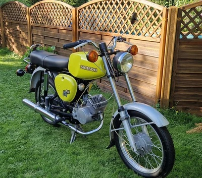Simson S50 B Bj.1975 3 Gang im originalen  Rapsgelb mit Papieren - Bild 1 von 4