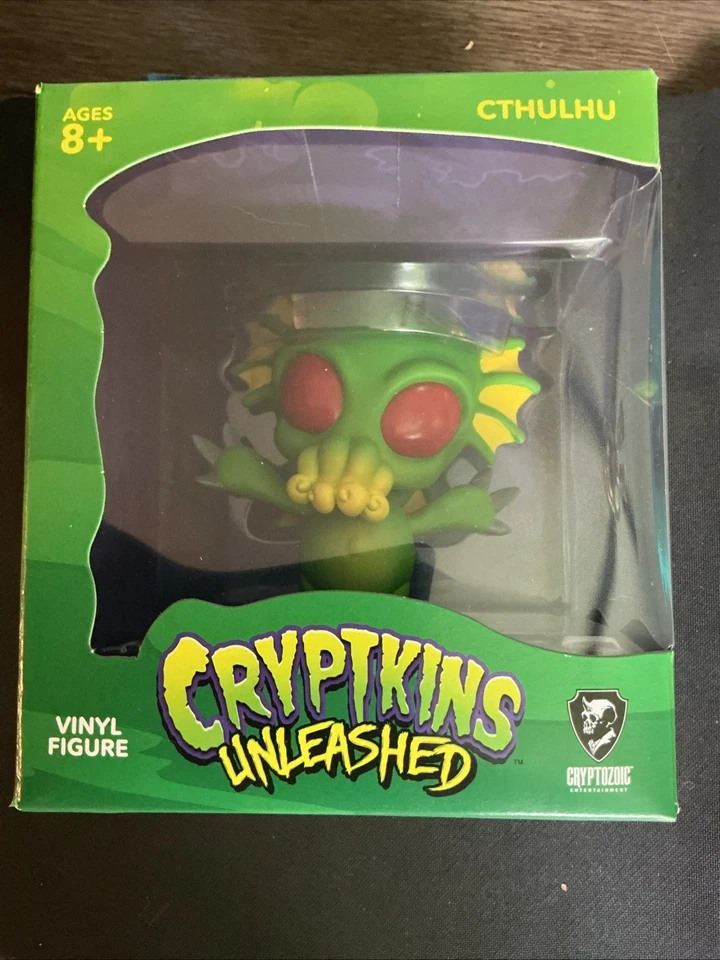 Figura Vinilo Cthulhu Cryptkins Unleashed 5 Pulgadas Serie 1 Nueva en Caja Cryptozoic CZE Foto 1 de 1