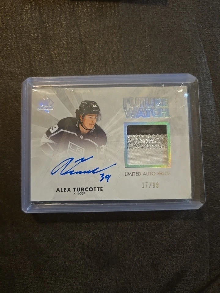 2021-22 Retro Future Watch 3 CLR Auto Patch Alex Turcotte LA Kings RPA /99 🏒 - Image 1 of 1