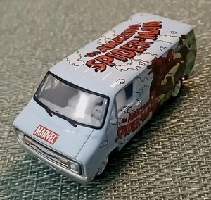 Very Rare Marvel Johnny Lightning Amazing Spiderman 1977 Dodge Van Mint Loose - Picture 1 of 7