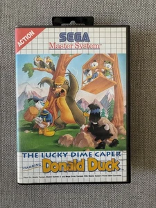Master System The Lucky Dime Caper protagonizada por el Pato Donald PAL *LIBRE DE REGIÓN* - Imagen 1 de 3