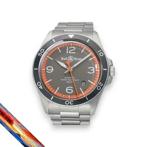 Orologio da polso uomo Bell & Ross BR V2-92 BRV292-ORA-ST/SST BRV2-92 orologio subacqueo JP - Foto 1 di 5