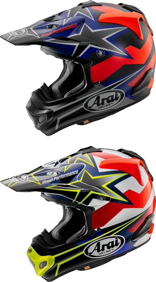 Arai VX-Pro4 Stars & Stripes Helmet - Motocross Dirt Bike MX ATV UTV Motorcycle - Image 1 of 1