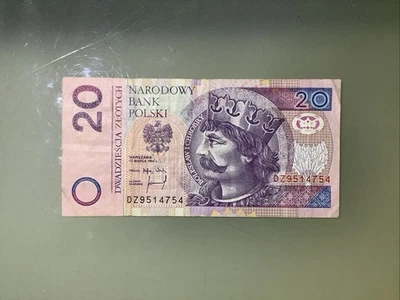 Polonia 20 Zlotych 1994 Circulado Foto 1 de 2