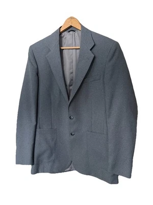 ВИНТАЖНЫЙ LEVIS мужской полиэстер Blazer Sport пальто повседневный куртка размер 38L шерсти костюм - Изображение 1 из 4