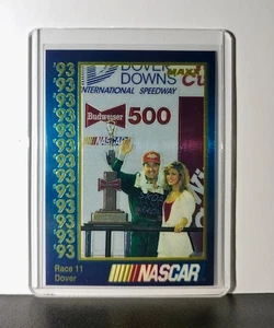 Tarjeta NASCAR Race 11 Dover año 1993 Maxx Premier Plus Racing #190 - Imagen 1 de 2