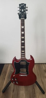 Gibson SG Standard - para zurdos - 2019 - Heritage Cherry con HSC, mejorada, zurda Foto 1 de 4