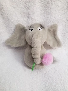 Elephant 5" Peluche Finger Puppet Dr. Seuss Horton sente un amico libro di peluche - Foto 1 di 9